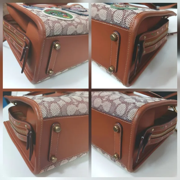 COACH X DISNEY LIMITED EDITION 2023 ✨️ Rogue 25 Bag - Signature Canvas Patchwork - Picture 10 of 17